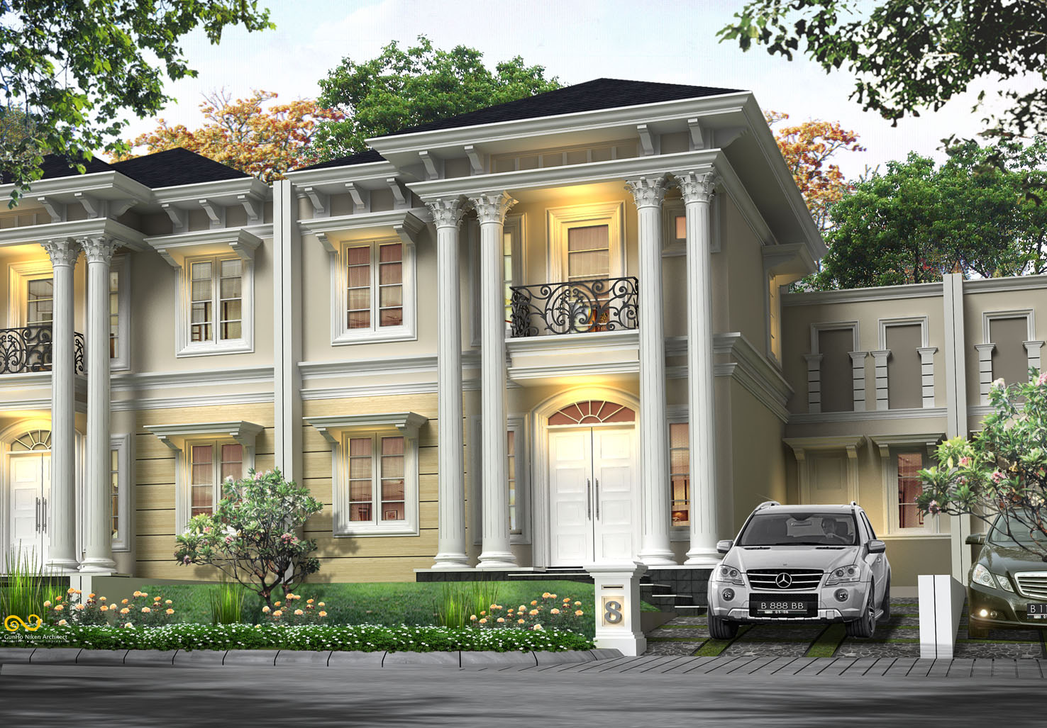 Rumah Ready Stock Dengan Design Klasik Nan Mewah Elysium